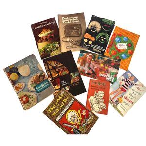 Vtg Recipe Books & Cooking Booklet Lot Michigan, Wisconsin, Kelloggs, Maters n T